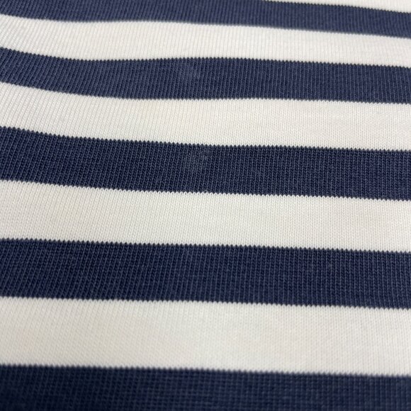 Women's J. CREW Short-Sleeve Striped Cotton Mini Dress- Size Small - Picture 14 of 15